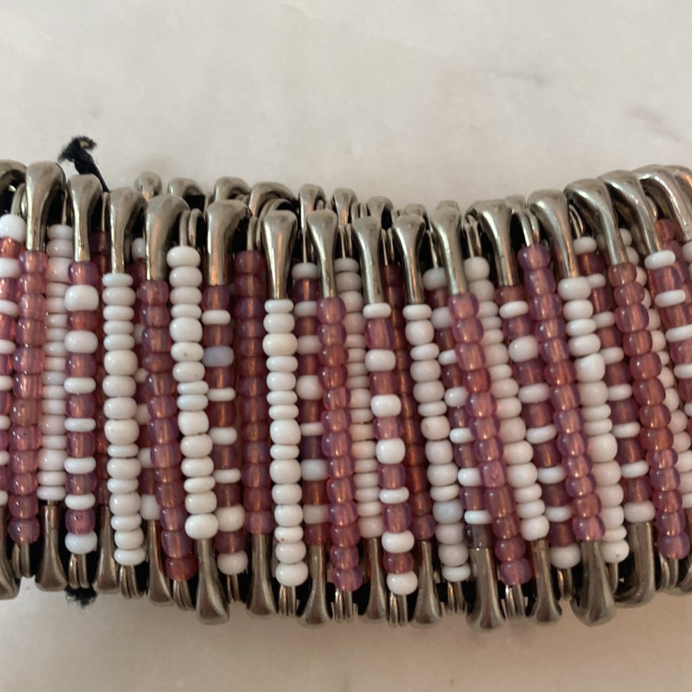 Two Indigenous Beaded Bracelets - Picture 9 of 9